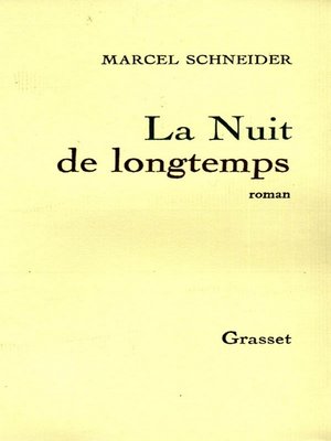 cover image of La nuit de longtemps